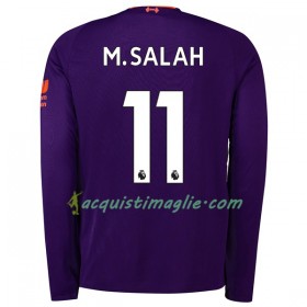 Divisa di Calcio Liverpool M.Salah 11 Trasferta 2018/2019 Manica Lunga